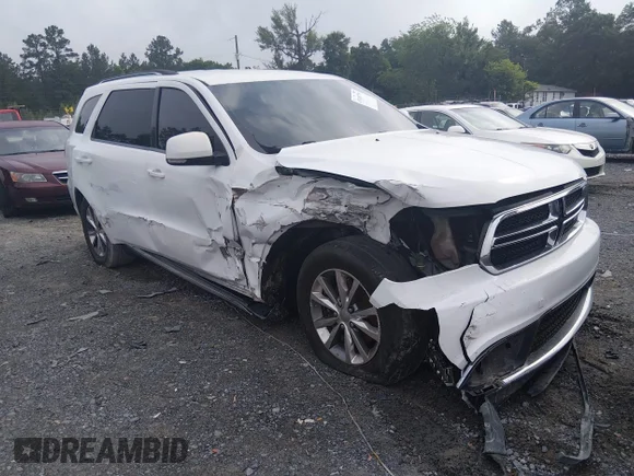 ✅ 2015 Dodge Durango Limited • VIN: 1C4RDHDG9FC784316 • Lot: 45208770. Listed on IAAI with 245,889 mi. Free auction sales archive from the USA and detailed vehicle history report at DreamBid. Image 1.
