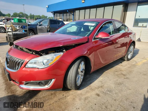 ✅ 2015 Buick Regal • VIN: 2G4GK5EXXF9190234 • Lot: 67621505. Wystawiony na Copart z przebiegiem 36 163 mil. Bezpłatny archiwum sprzedaży aukcyjnych z USA i szczegółowy raport historii pojazdu na DreamBid. Zdjęcie 1.