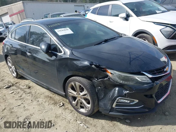 ✅ 2017 Chevrolet Cruze Premier • VIN: 3G1BF6SM7HS535091 • Lot: 44649048. Listed on IAAI with 71,310 mi. Free auction sales archive from the USA and detailed vehicle history report at DreamBid. Image 1.