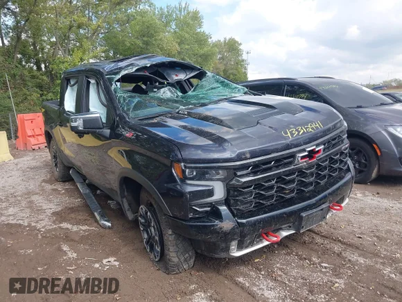 ✅ 2023 Chevrolet Silverado 1500 ZR2 • VIN: 3GCUDHEL5PG255773 • Лот: 43312941. Опубліковано раніше на IAAI з пробігом 31 686 миль. Безкоштовний доступ до архіву аукціонних продажів зі США та докладний звіт про історію автомобіля на DreamBid. Зображення 1.