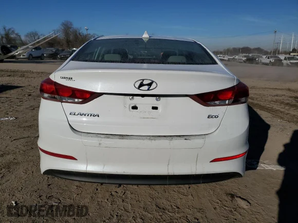 ✅ 2017 Hyundai Elantra Eco • VIN: 5NPD94LA7HH094086 • Lot: 72678852. Wystawiony na Copart z przebiegiem 44 149 mil. Bezpłatny archiwum sprzedaży aukcyjnych z USA i szczegółowy raport historii pojazdu na DreamBid. Zdjęcie 6.