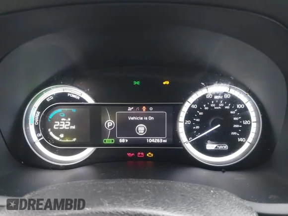 ✅ 2019 Kia Niro LX • VIN: KNDCB3LC9K5338713 • Лот: 43268181. Опубліковано раніше на IAAI з пробігом 104 263 миль. Безкоштовний доступ до архіву аукціонних продажів зі США та докладний звіт про історію автомобіля на DreamBid. Зображення 7.