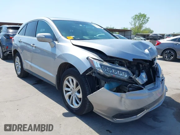 ✅ 2017 Acura RDX Technology • VIN: 5J8TB4H59HL014876 • Lot: 42034309. Wystawiony na IAAI z przebiegiem 57 472 mil. Bezpłatny archiwum sprzedaży aukcyjnych z USA i szczegółowy raport historii pojazdu na DreamBid. Zdjęcie 1.