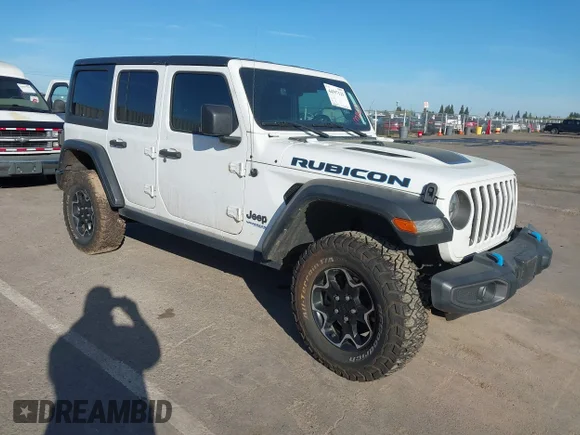 ✅ 2021 Jeep Wrangler Unlimited Rubicon • VIN: 1C4JJXR6XMW765902 • Lot: 44597123. Wystawiony na IAAI z przebiegiem 68 405 mil. Bezpłatny archiwum sprzedaży aukcyjnych z USA i szczegółowy raport historii pojazdu na DreamBid. Zdjęcie 1.