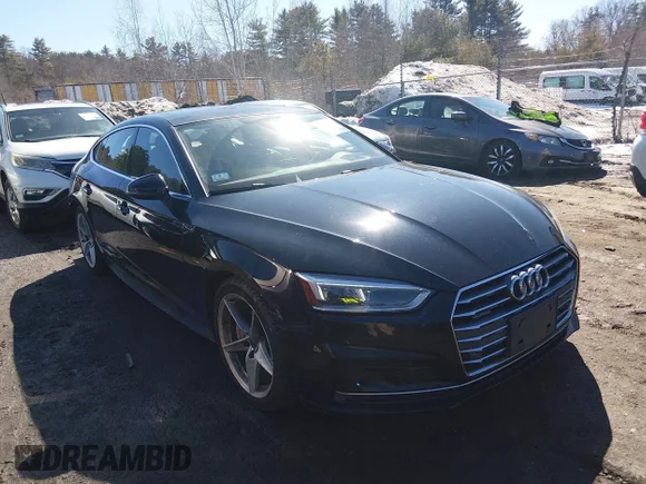 ✅ 2018 Audi A5 Sportback Prestige • VIN: WAUFNCF58JA049620 • Лот: 44489468. Опубліковано раніше на IAAI з пробігом 89 182 миль. Безкоштовний доступ до архіву аукціонних продажів зі США та докладний звіт про історію автомобіля на DreamBid. Зображення 1.