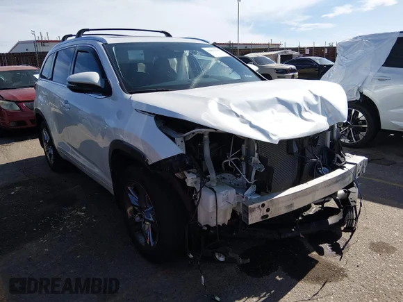 ✅ 2019 Toyota Highlander Limited • VIN: 5TDDZRFH6KS957791 • Lot: 44831236. Listed on IAAI with 66,904 mi. Free auction sales archive from the USA and detailed vehicle history report at DreamBid. Image 1.