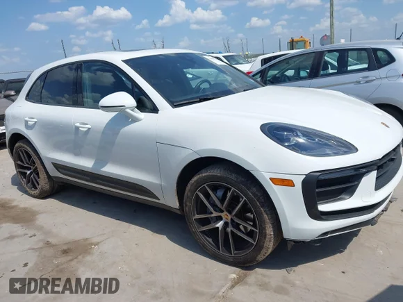 ✅ 2023 Porsche Macan • VIN: WP1AA2A5XPLB08947 • Лот: 43000700. Опубліковано раніше на IAAI з пробігом 34 773 миль. Безкоштовний доступ до архіву аукціонних продажів зі США та докладний звіт про історію автомобіля на DreamBid. Зображення 1.