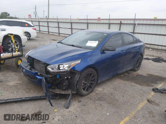 ✅ 2021 Kia Forte GT-Line • VIN: 3KPF34AD8ME397836 • Lot: 44921729. Wystawiony na IAAI z przebiegiem 75 202 mil. Bezpłatny archiwum sprzedaży aukcyjnych z USA i szczegółowy raport historii pojazdu na DreamBid. Zdjęcie 2.