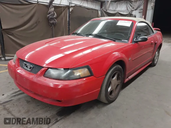✅ 2003 Ford Mustang Deluxe • VIN: 1FAFP44473F414913 • Лот: 44259359. Опубліковано раніше на IAAI з пробігом 115 917 миль. Безкоштовний доступ до архіву аукціонних продажів зі США та докладний звіт про історію автомобіля на DreamBid. Зображення 2.