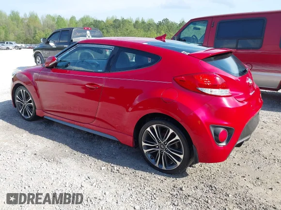 ✅ 2016 Hyundai Veloster Turbo • VIN: KMHTC6AE1GU249553 • Lot: 42006757. Wystawiony na IAAI z przebiegiem 115 930 mil. Bezpłatny archiwum sprzedaży aukcyjnych z USA i szczegółowy raport historii pojazdu na DreamBid. Zdjęcie 3.