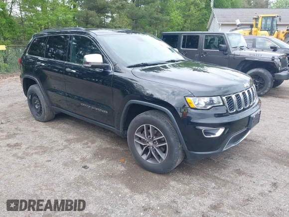 ✅ 2017 Jeep Grand Cherokee Limited • VIN: 1C4RJFBG3HC777865 • Лот: 45035784. Опубликован ранее на IAAI с пробегом 118 064 миль. Бесплатный доступ к архиву аукционных продаж из США и подробный отчёт об истории автомобиля на DreamBid. Изображение 1.