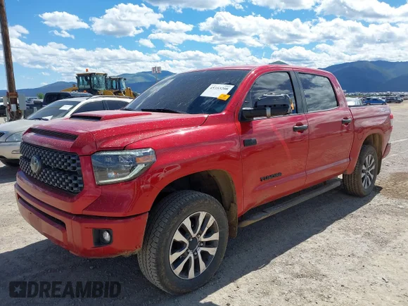 ✅ 2021 Toyota Tundra SR5 • VIN: 5TFDY5F11MX005857 • Лот: 45353208. Опубліковано раніше на IAAI з пробігом 128 177 миль. Безкоштовний доступ до архіву аукціонних продажів зі США та докладний звіт про історію автомобіля на DreamBid. Зображення 6.
