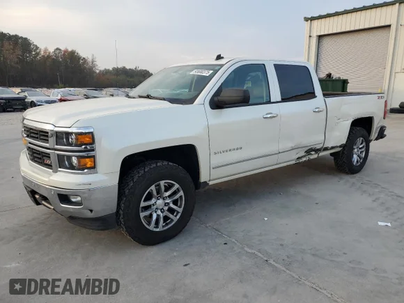 ✅ 2014 Chevrolet Silverado 1500 LTZ • VIN: 3GCUKSEC2EG361162 • Lot: 93680375. Listed on Copart with 166,047 mi. Free auction sales archive from the USA and detailed vehicle history report at DreamBid. Image 1.