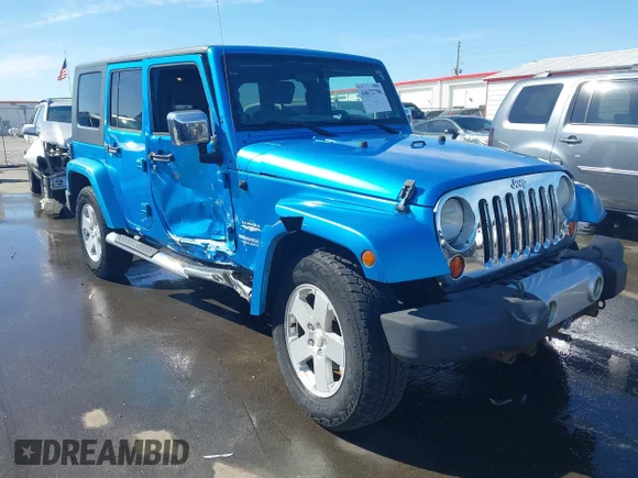 ✅ 2010 Jeep Wrangler Unlimited Sahara • VIN: 1J4HA5H11AL166886 • Lot: 44672798. Wystawiony na IAAI z przebiegiem 107 168 mil. Bezpłatny archiwum sprzedaży aukcyjnych z USA i szczegółowy raport historii pojazdu na DreamBid. Zdjęcie 1.
