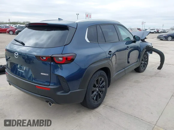 ✅ 2025 Mazda CX-50 S Premium • VIN: 7MMVABDM1SN315200 • Лот: 41344210. Опубліковано раніше на IAAI з пробігом 2 563 миль. Безкоштовний доступ до архіву аукціонних продажів зі США та докладний звіт про історію автомобіля на DreamBid. Зображення 4.