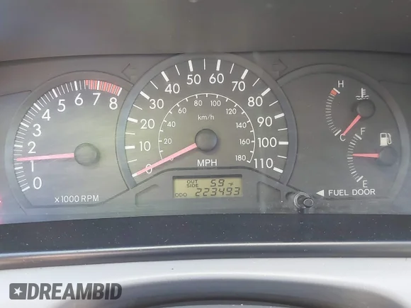 ✅ 2005 Toyota Corolla CE • VIN: 2T1BR32E75C499417 • Lot: 44318172. Wystawiony na IAAI z przebiegiem 223 493 mil. Bezpłatny archiwum sprzedaży aukcyjnych z USA i szczegółowy raport historii pojazdu na DreamBid. Zdjęcie 7.