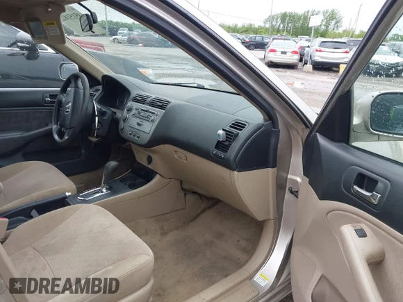✅ 2003 Honda Civic Hybrid • VIN: JHMES96663S004707 • Lot: 45151823. Wystawiony na IAAI z przebiegiem 74 788 mil. Bezpłatny archiwum sprzedaży aukcyjnych z USA i szczegółowy raport historii pojazdu na DreamBid. Zdjęcie 5.