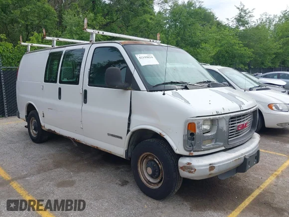 ✅ 1997 GMC Savana • VIN: 1GTGG25R6V1103020 • Lot: 42199034. Listed on IAAI with 226,217 mi. Free auction sales archive from the USA and detailed vehicle history report at DreamBid. Image 1.