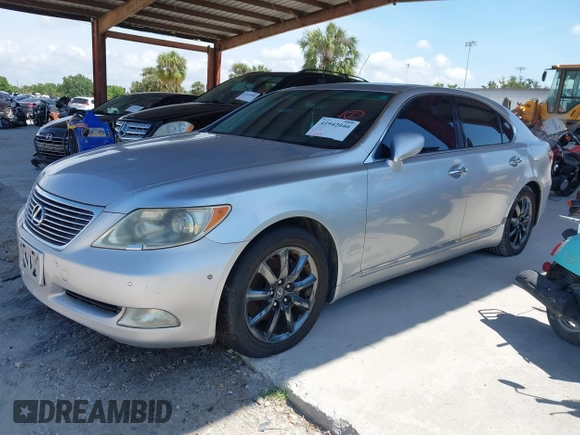 ✅ 2009 Lexus LS 460 • VIN: JTHBL46FX95085477 • Lot: 41942046. Wystawiony na IAAI z przebiegiem 212 487 mil. Bezpłatny archiwum sprzedaży aukcyjnych z USA i szczegółowy raport historii pojazdu na DreamBid. Zdjęcie 2.