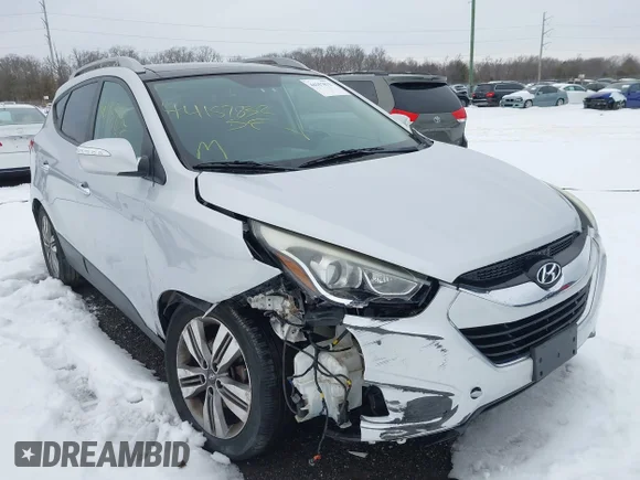 ✅ 2015 Hyundai Tucson SE • VIN: KM8JUCAG0FU025855 • Lot: 44157832. Wystawiony na IAAI z przebiegiem 118 985 mil. Bezpłatny archiwum sprzedaży aukcyjnych z USA i szczegółowy raport historii pojazdu na DreamBid. Zdjęcie 6.
