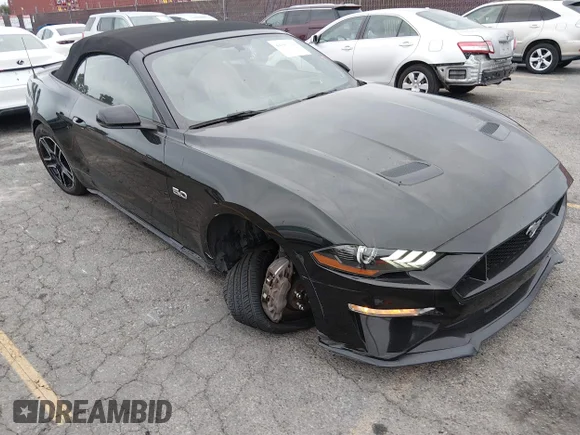 ✅ 2019 Ford Mustang GT Premium • VIN: 1FATP8FF2K5182136 • Лот: 44367542. Опубліковано раніше на IAAI з пробігом 75 409 миль. Безкоштовний доступ до архіву аукціонних продажів зі США та докладний звіт про історію автомобіля на DreamBid. Зображення 1.