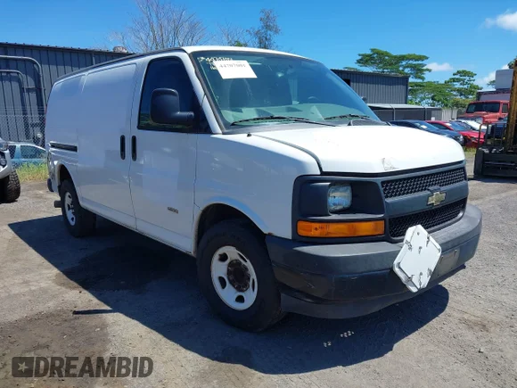 ✅ 2017 Chevrolet Express Cargo • VIN: 1GCWGAF18H1307627 • Лот: 44707001. Опубліковано раніше на IAAI з пробігом Не вказано. Безкоштовний доступ до архіву аукціонних продажів зі США та докладний звіт про історію автомобіля на DreamBid. Зображення 1.