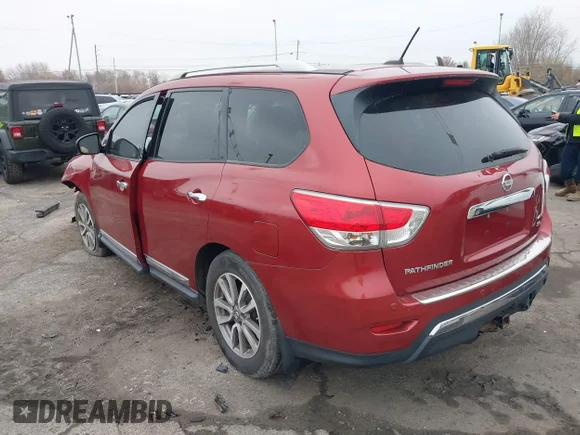 ✅ 2014 Nissan Pathfinder SL • VIN: 5N1AR2MMXEC693972 • Lot: 43731134. Wystawiony na IAAI z przebiegiem 116 553 mil. Bezpłatny archiwum sprzedaży aukcyjnych z USA i szczegółowy raport historii pojazdu na DreamBid. Zdjęcie 3.
