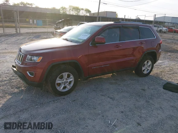 ✅ 2015 Jeep Grand Cherokee Laredo • VIN: 1C4RJFAG8FC237622 • Lot: 44713661. Listed on IAAI with 127,112 mi. Free auction sales archive from the USA and detailed vehicle history report at DreamBid. Image 2.