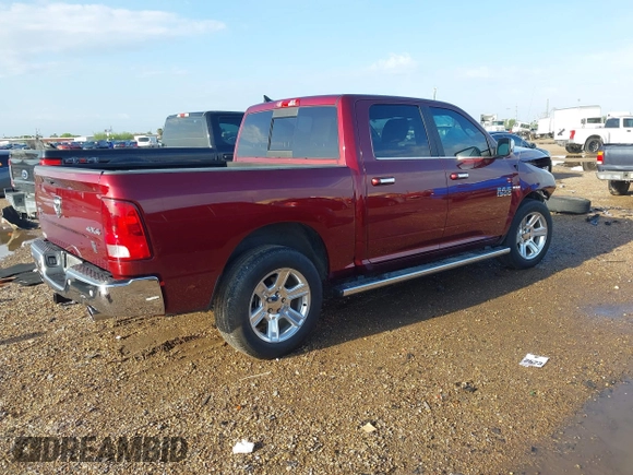 ✅ 2018 Ram 1500 Big Horn • VIN: 1C6RR7LT4JS152047 • Lot: 41912409. Wystawiony na IAAI z przebiegiem 63 618 mil. Bezpłatny archiwum sprzedaży aukcyjnych z USA i szczegółowy raport historii pojazdu na DreamBid. Zdjęcie 4.