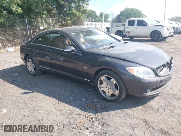 ✅ 2007 Mercedes-Benz CL V12 • VIN: WDDEJ76X27A007168 • Лот: 43303110. Опубликован ранее на IAAI с пробегом 111 007 миль. Бесплатный доступ к архиву аукционных продаж из США и подробный отчёт об истории автомобиля на DreamBid. Изображение 1.