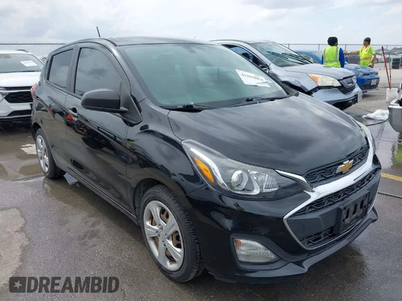 ✅ 2019 Chevrolet Spark LS • VIN: KL8CB6SA9KC736350 • Lot: 41894064. Listed on IAAI with 187,306 mi. Free auction sales archive from the USA and detailed vehicle history report at DreamBid. Image 1.