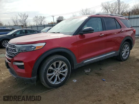 ✅ 2022 Ford Explorer Limited • VIN: 1FMSK8FH4NGA31972 • Lot: 47334186. Listed on Copart with 80,302 mi. Free auction sales archive from the USA and detailed vehicle history report at DreamBid. Image 1.