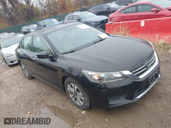 ✅ 2014 Honda Accord LX • VIN: 1HGCR2F3XEA147901 • Lot: 43675796. Wystawiony na IAAI z przebiegiem 87 425 mil. Bezpłatny archiwum sprzedaży aukcyjnych z USA i szczegółowy raport historii pojazdu na DreamBid. Zdjęcie 1.
