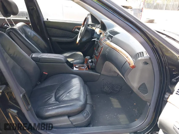 ✅ 2001 Mercedes-Benz S 320/430/500 • VIN: WDBNG75J71A148099 • Lot: 44726120. Listed on IAAI with 134,598 mi. Free auction sales archive from the USA and detailed vehicle history report at DreamBid. Image 5.