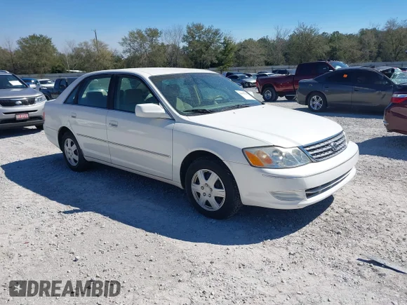 ✅ 2003 Toyota Avalon XLS • VIN: 4T1BF28B13U280500 • Lot: 44458789. Listed on IAAI with 145,429 mi. Free auction sales archive from the USA and detailed vehicle history report at DreamBid. Image 1.