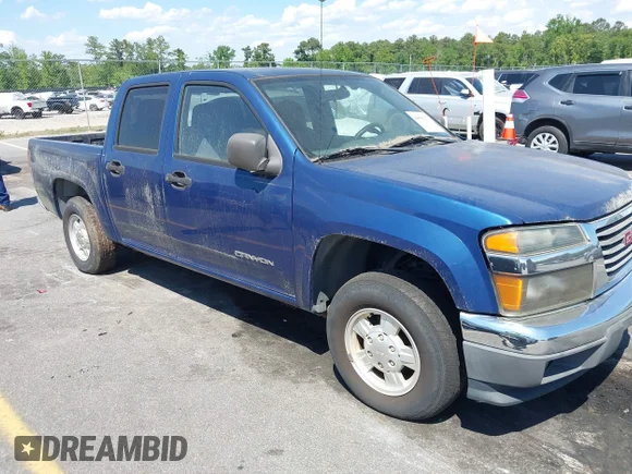 ✅ 2005 GMC Canyon 1SB SLE Z85 • VIN: 1GTCS138958158716 • Lot: 44898273. Listed on IAAI with Not provided. Free auction sales archive from the USA and detailed vehicle history report at DreamBid. Image 1.