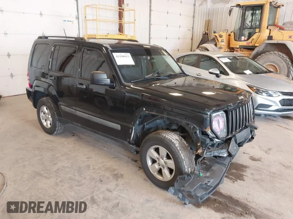 ✅ 2012 Jeep Liberty Sport Latitude • VIN: 1C4PJMAK4CW114457 • Lot: 42190912. Listed on IAAI with 100,568 mi. Free auction sales archive from the USA and detailed vehicle history report at DreamBid. Image 1.