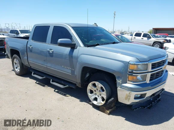 ✅ 2015 Chevrolet Silverado 1500 LT • VIN: 3GCUKREC0FG494383 • Лот: 45248284. Опубликован ранее на IAAI с пробегом 152 341 миль. Бесплатный доступ к архиву аукционных продаж из США и подробный отчёт об истории автомобиля на DreamBid. Изображение 1.