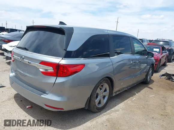 ✅ 2020 Honda Odyssey EX-L • VIN: 5FNRL6H71LB038197 • Lot: 45273079. Wystawiony na IAAI z przebiegiem 54 531 mil. Bezpłatny archiwum sprzedaży aukcyjnych z USA i szczegółowy raport historii pojazdu na DreamBid. Zdjęcie 4.