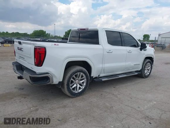 ✅ 2021 GMC Sierra 1500 SLT • VIN: 1GTU9DED9MZ359939 • Lot: 42245771. Wystawiony na IAAI z przebiegiem 65 756 mil. Bezpłatny archiwum sprzedaży aukcyjnych z USA i szczegółowy raport historii pojazdu na DreamBid. Zdjęcie 4.