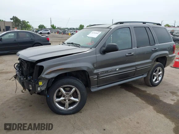 ✅ 2002 Jeep Grand Cherokee Overland • VIN: 1J8GW68J22C330438 • Лот: 44753947. Опубліковано раніше на IAAI з пробігом 149 642 миль. Безкоштовний доступ до архіву аукціонних продажів зі США та докладний звіт про історію автомобіля на DreamBid. Зображення 2.