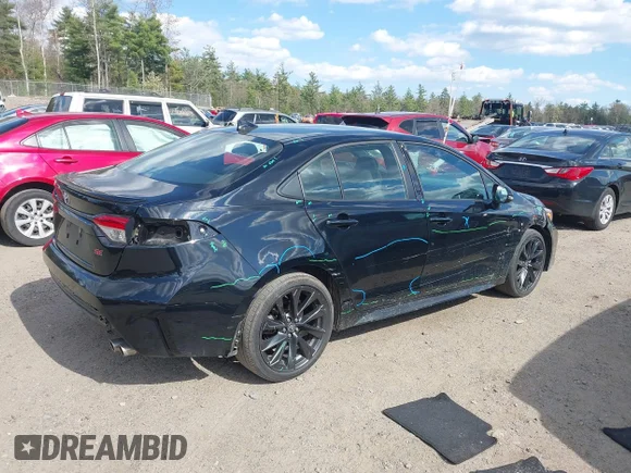 ✅ 2024 Toyota Corolla SE • VIN: 5YFS4MCEXRP186869 • Lot: 45014573. Listed on IAAI with 62,638 mi. Free auction sales archive from the USA and detailed vehicle history report at DreamBid. Image 4.