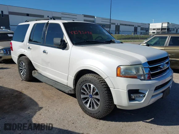 ✅ 2016 Ford Expedition XLT • VIN: 1FMJU1HTXGEF26237 • Lot: 44595298. Wystawiony na IAAI z przebiegiem 166 438 mil. Bezpłatny archiwum sprzedaży aukcyjnych z USA i szczegółowy raport historii pojazdu na DreamBid. Zdjęcie 1.