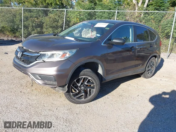 ✅ 2016 Honda CR-V SE • VIN: 2HKRM3H44GH559214 • Lot: 43194480. Listed on IAAI with 69,992 mi. Free auction sales archive from the USA and detailed vehicle history report at DreamBid. Image 2.