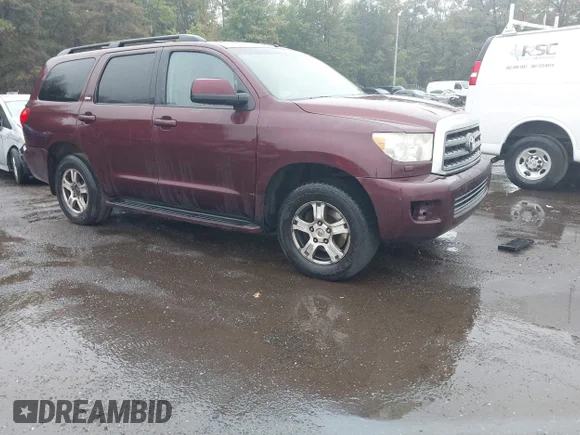 ✅ 2009 Toyota Sequoia SR5 • VIN: 5TDBT64A49S000647 • Lot: 43243138. Listed on IAAI with 358,814 mi. Free auction sales archive from the USA and detailed vehicle history report at DreamBid. Image 1.