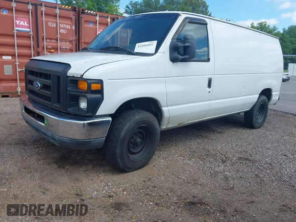 ✅ 2008 Ford Econoline Cargo Commercial • VIN: 1FTNE24L98DB00108 • Lot: 45201097. Wystawiony na IAAI z przebiegiem 612 534 mil. Bezpłatny archiwum sprzedaży aukcyjnych z USA i szczegółowy raport historii pojazdu na DreamBid. Zdjęcie 2.