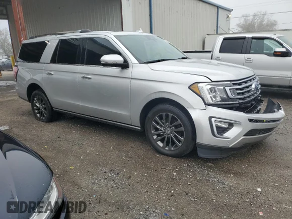 ✅ 2019 Ford Expedition Max Limited • VIN: 1FMJK1KT9KEA03508 • Lot: 85645604. Wystawiony na Copart z przebiegiem 96 055 mil. Bezpłatny archiwum sprzedaży aukcyjnych z USA i szczegółowy raport historii pojazdu na DreamBid. Zdjęcie 4.