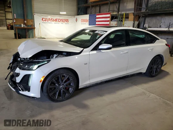 ✅ 2020 Cadillac CT5 Sport • VIN: 1G6DU5RKXL0134741 • Lot: 76019435. Listed on Copart with 64,366 mi. Free auction sales archive from the USA and detailed vehicle history report at DreamBid. Image 1.