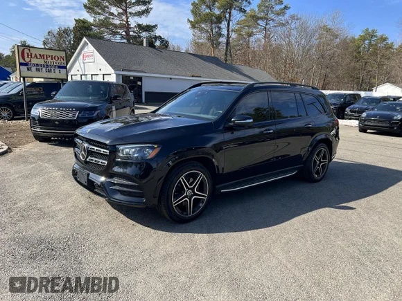 ✅ 2020 Mercedes-Benz GLS 580 • VIN: 4JGFF8GE0LA197657 • Лот: 46045616. Опубліковано раніше на Copart з пробігом 103 862 миль. Безкоштовний доступ до архіву аукціонних продажів зі США та докладний звіт про історію автомобіля на DreamBid. Зображення 2.