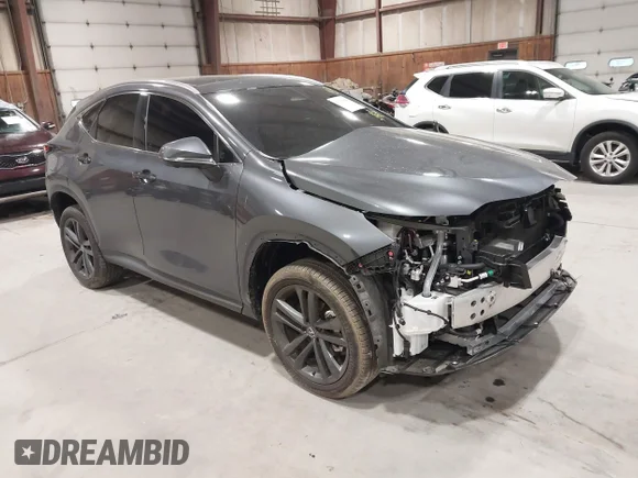 ✅ 2025 Lexus NX 450h+ Luxury • VIN: JTJHKCFZ9S2059251 • Лот: 43190098. Опубликован ранее на IAAI с пробегом 3 228 миль. Бесплатный доступ к архиву аукционных продаж из США и подробный отчёт об истории автомобиля на DreamBid. Изображение 1.